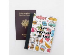 Passe port personnalisé recto verso