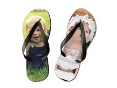 Tongs personnalisées enfant taille M 29-32