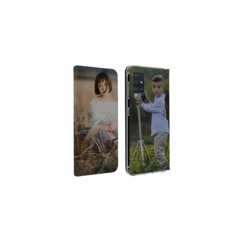 Etui rabattable Samsung Galaxy A23 5G recto verso à personnaliser