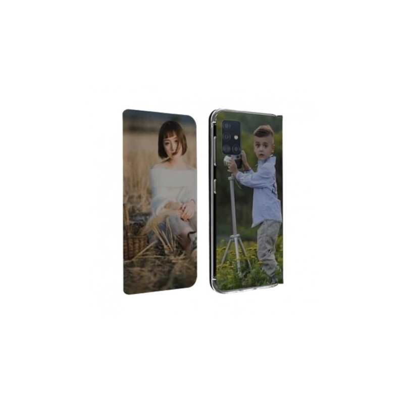 Etui rabattable Samsung Galaxy A13 4G recto verso  à personnaliser