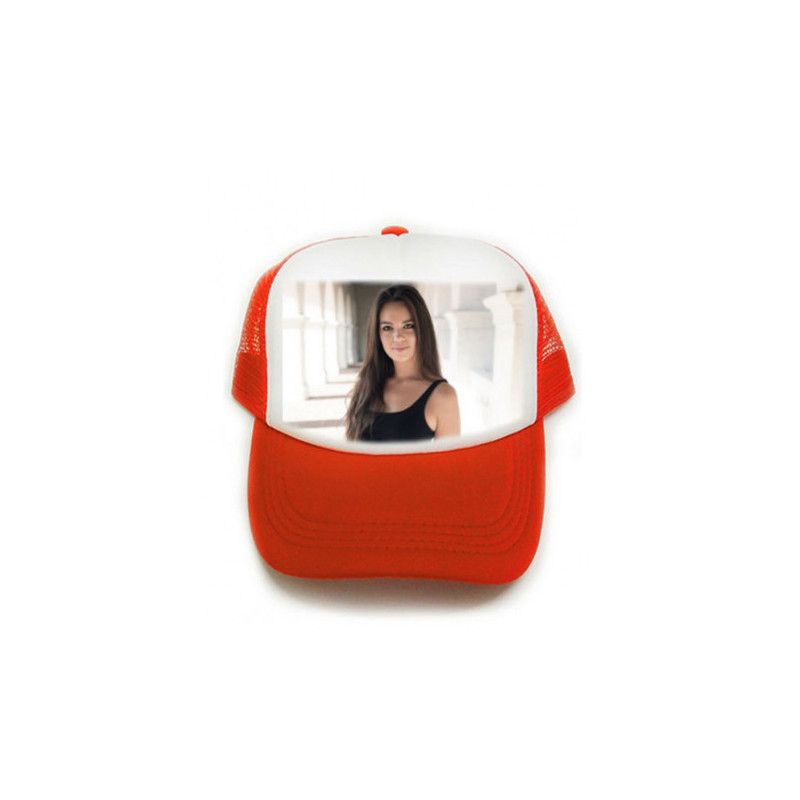 Casquette à personnaliser rouge