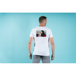 T-shirt personnalisé Recto-Verso Homme taille S