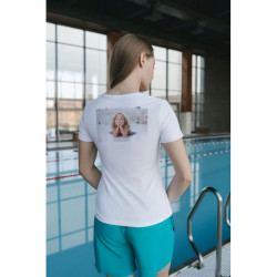 T-shirt personnalisé Recto-Verso Femme taille S