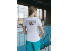 T-shirt personnalisé Recto-Verso Femme taille XL