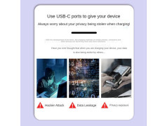 DATA BLOCKER Bloqueur de données USB-C