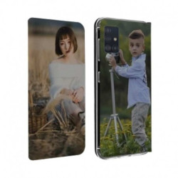 Etui rabattable Samsung Galaxy A92 recto verso à personnaliser