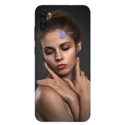 Coque souple en silicone Samsung Galaxy M11 à personnaliser