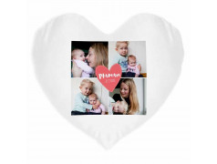 Coussin Coeur Personnalisé