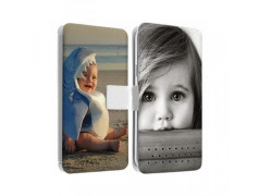 Etui rabattable à personnaliser recto verso  SAMSUNG GALAXY  Trend Duo GT-S7562