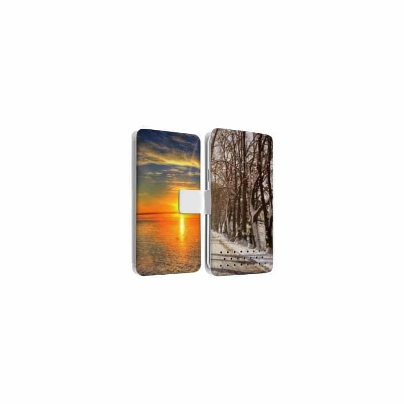 Etui rabattable recto verso Sony Xperia XZ3