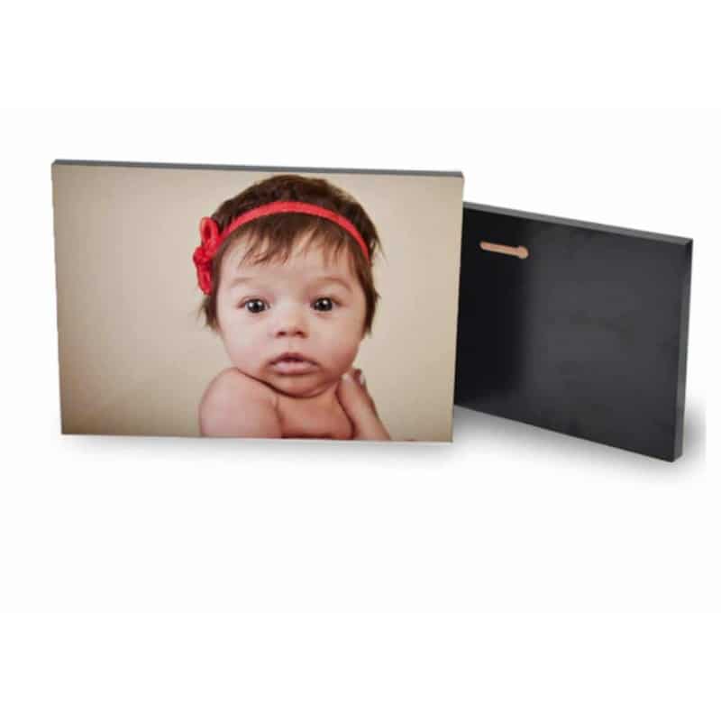 Cadre Photo Rectangulaire en Bois avec Pieds - 3d: 20 x 15 cm